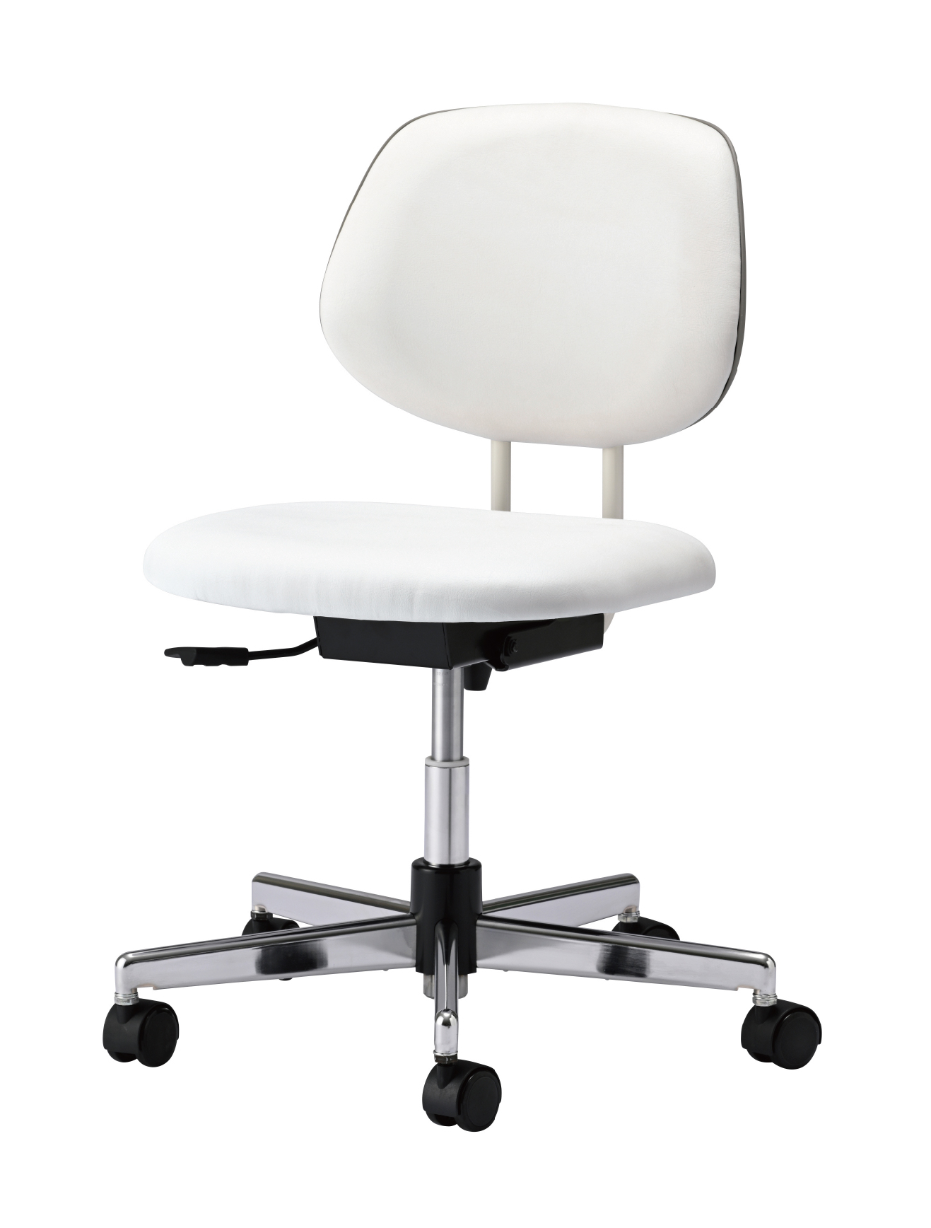 クリーンルームチェア日本製ITO-N-CR-EH6L（ホワイト）