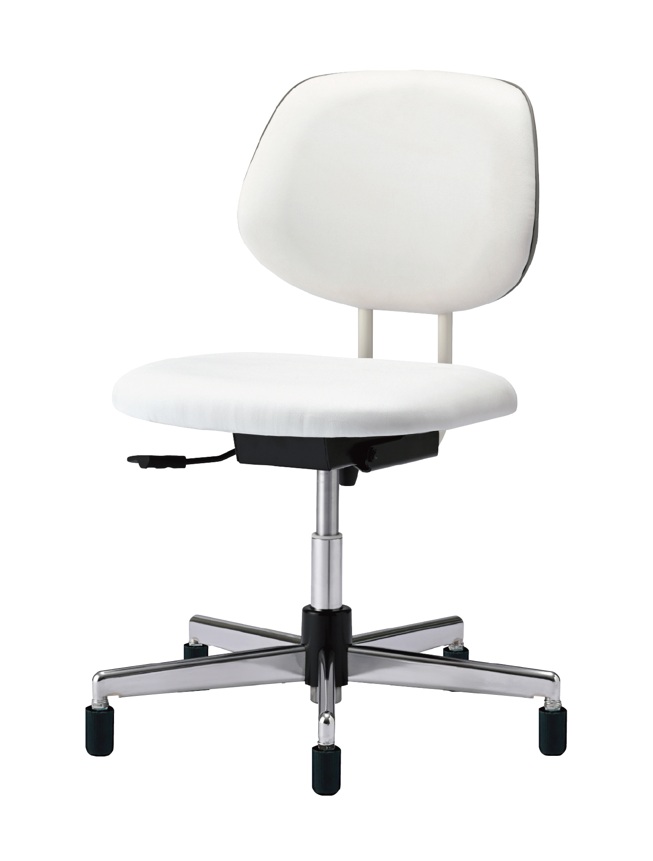 クリーンルームチェア日本製ITO-N-CR-EH6L/CD4（ホワイト）